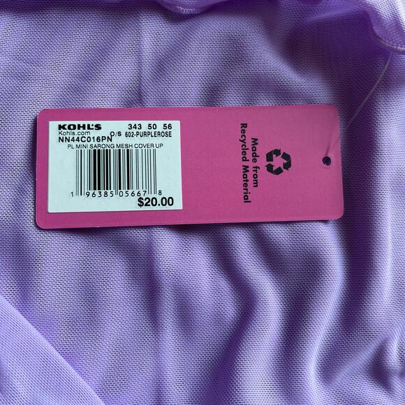 NWT! Juniors' Ninety-Nine° Mini Sarong Mesh Swim Cover Up One Size Fits All Plus - Picture 6 of 7